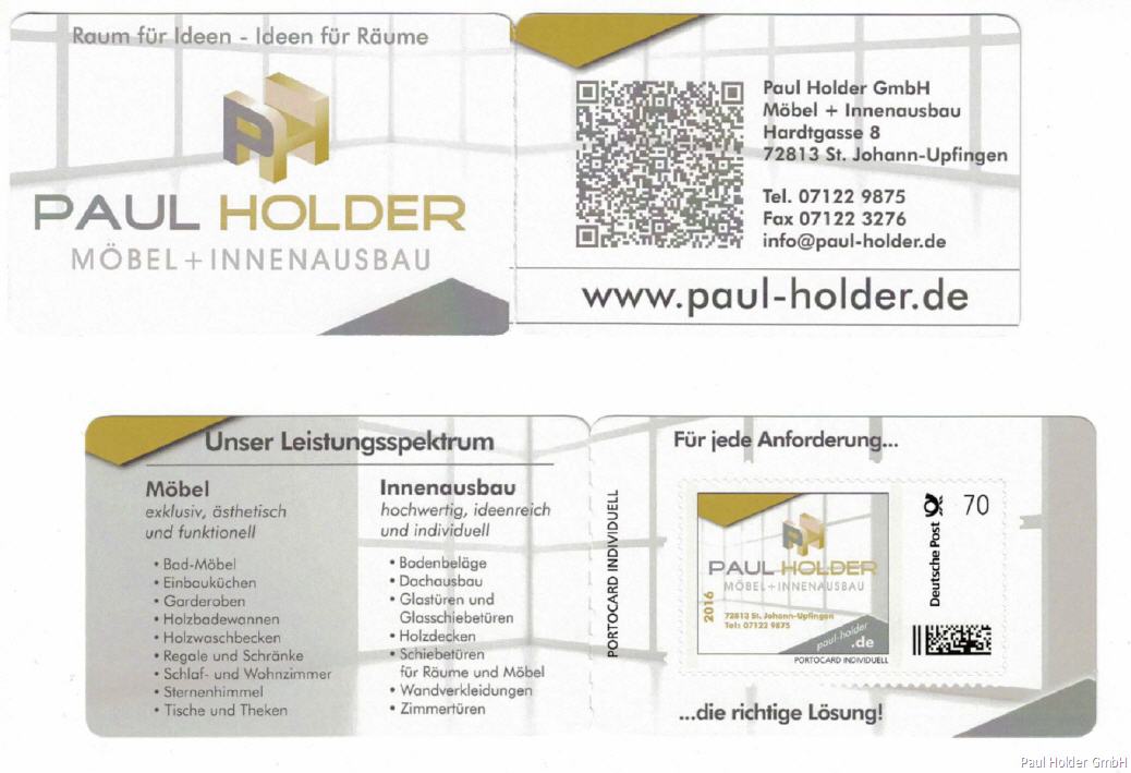 Portocard Individuell Paul Holder GmbH